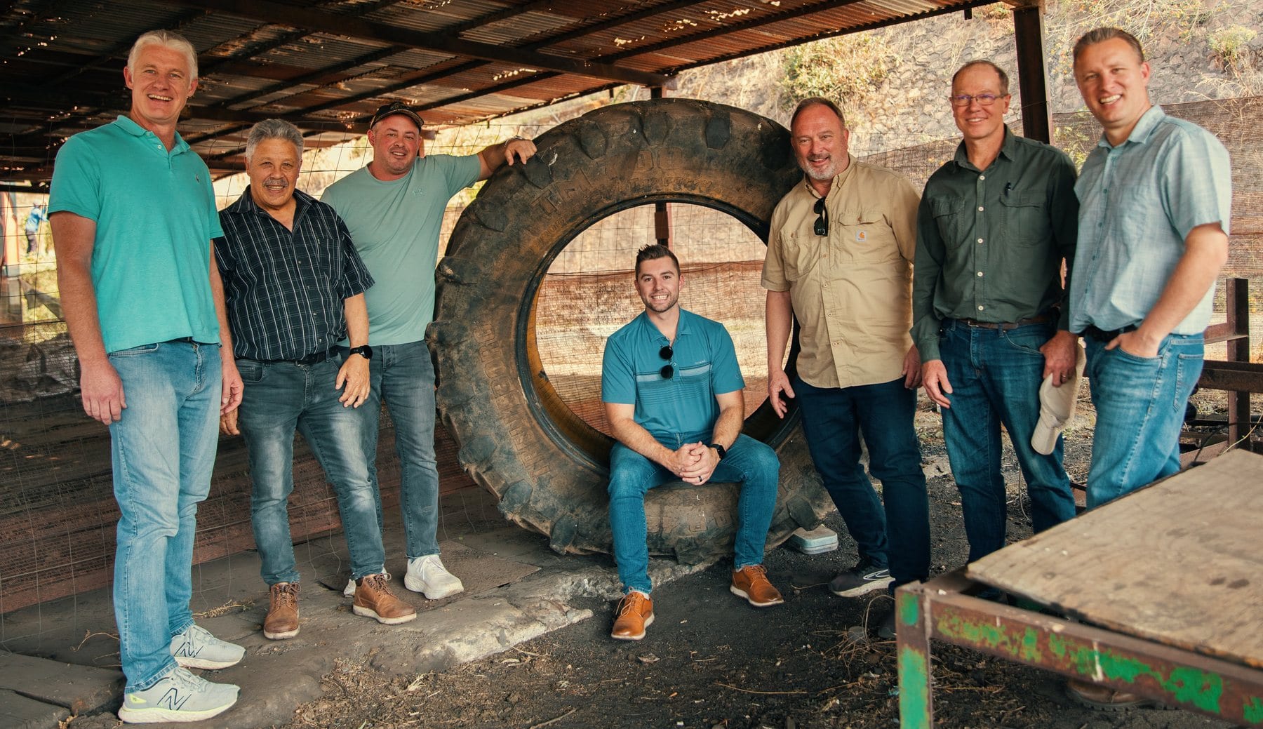 The PowerLink team on site